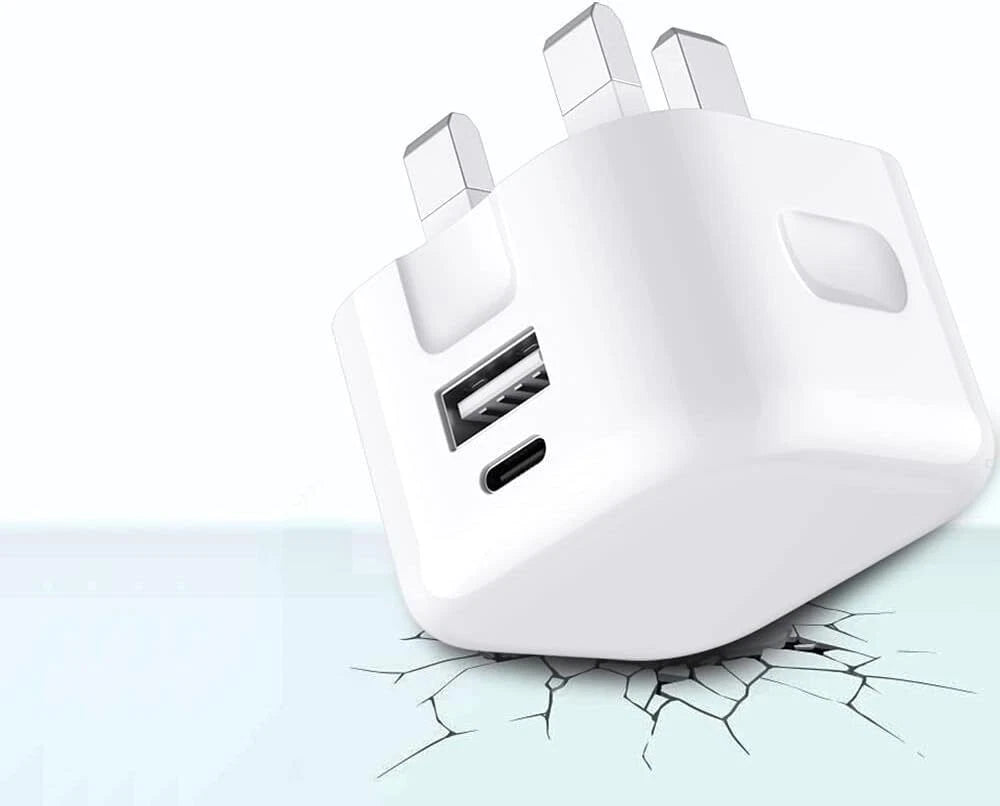 20W USB + Type-C plug Adapter