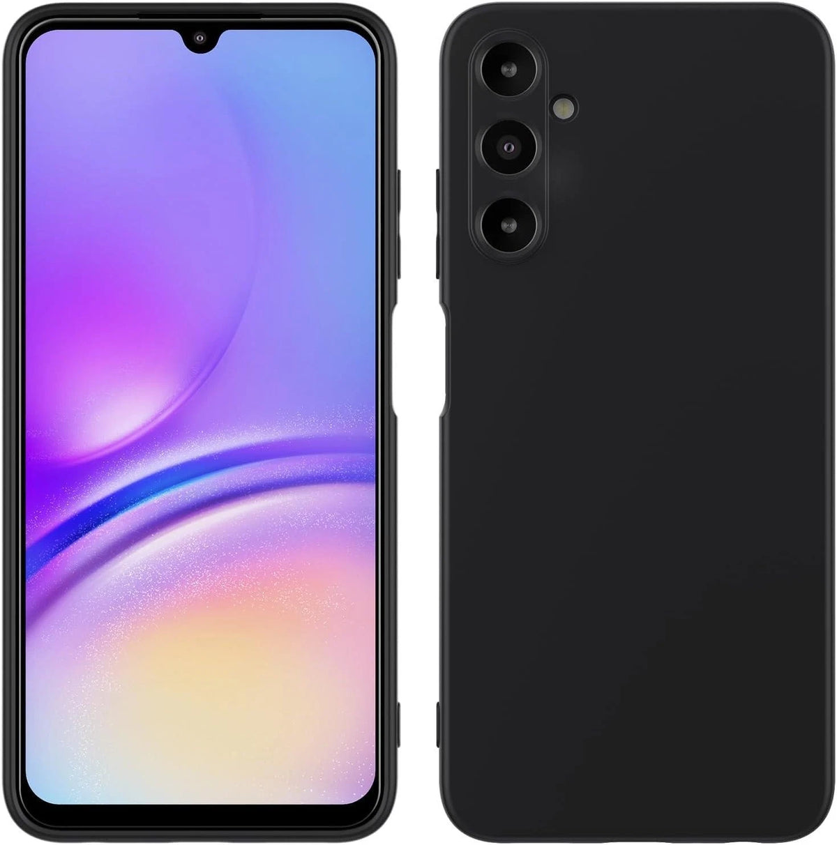 Gel Case For Samsung Galaxy A05s| Silicon mate black cover
