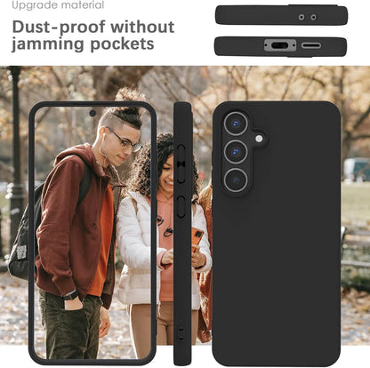 Gel Case For Samsung Galaxy S25 fe | Silicon mate black cover