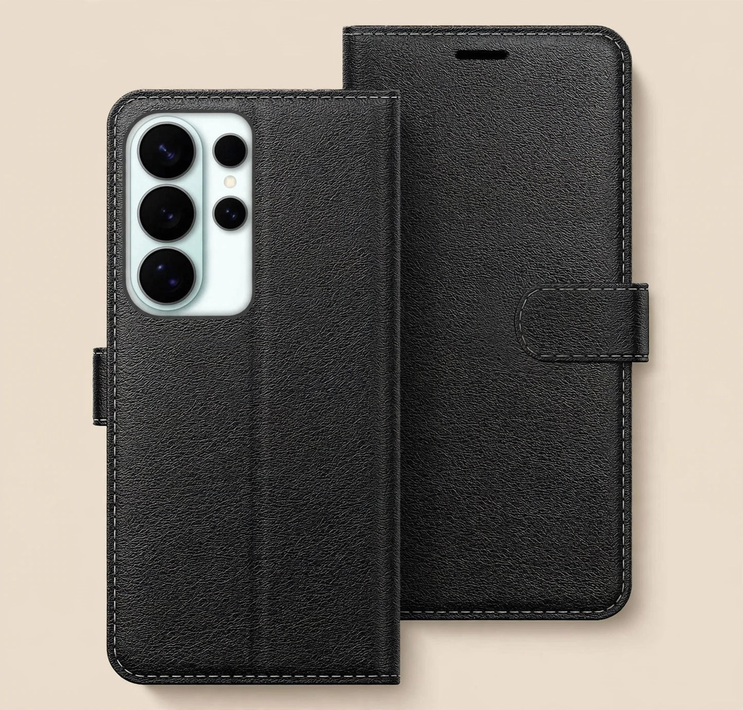 Leather Book Case for Samsung Galaxy S26 ULTRA