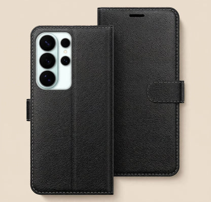 Leather Book Case for Samsung Galaxy S26 ULTRA