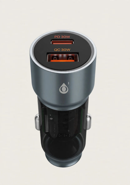 TYPE-C + USB 38W  CAR PLUG NA0454