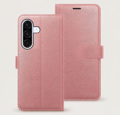 Leather Book Case for Samsung Galaxy A36