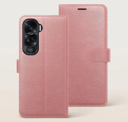 Leather Book Case for HONOR 90 LITE