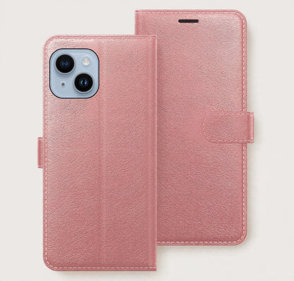 Leather Book Case for IPhone 14