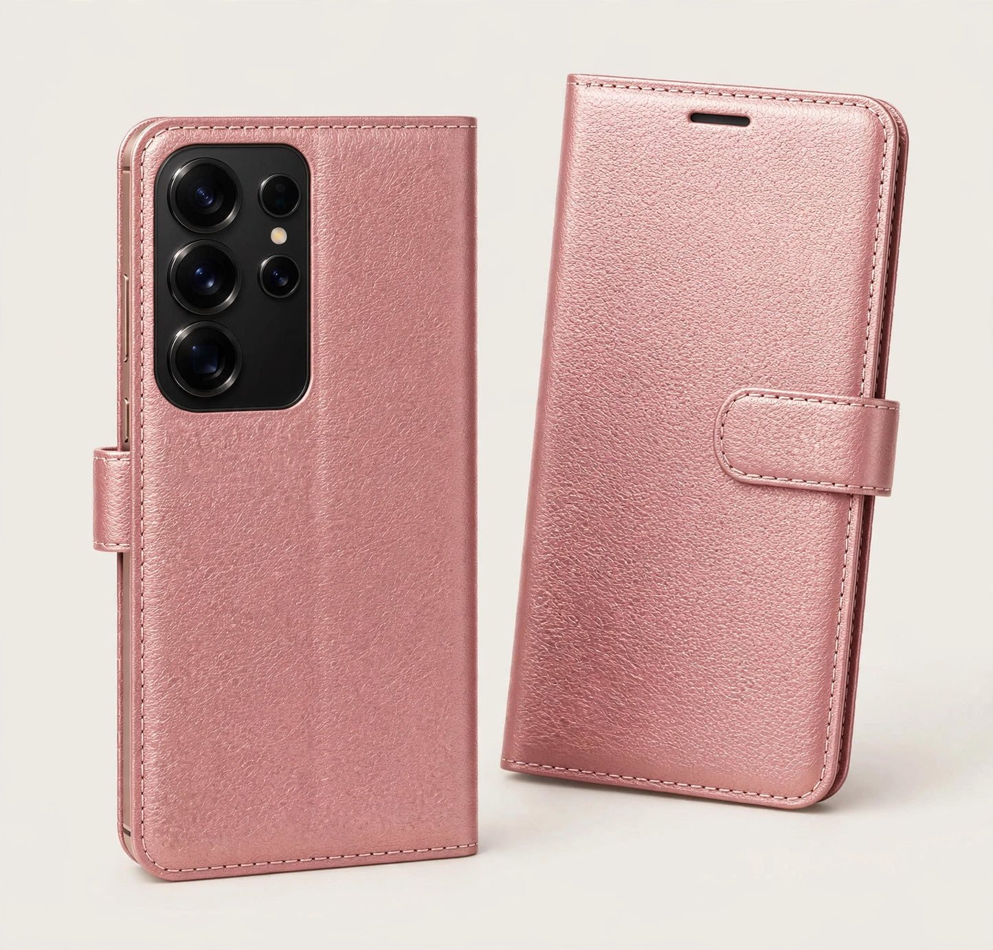 Leather Book Case for Samsung Galaxy S26 ULTRA