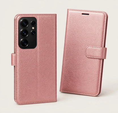 Leather Book Case for Samsung Galaxy S26 ULTRA