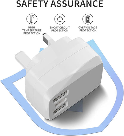 USB-C Charger 20W Fast Charging 3 Port Adaptor
