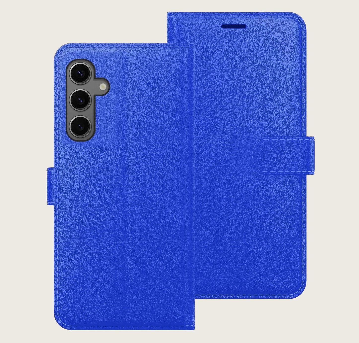 Leather Book Case for Samsung Galaxy S25+