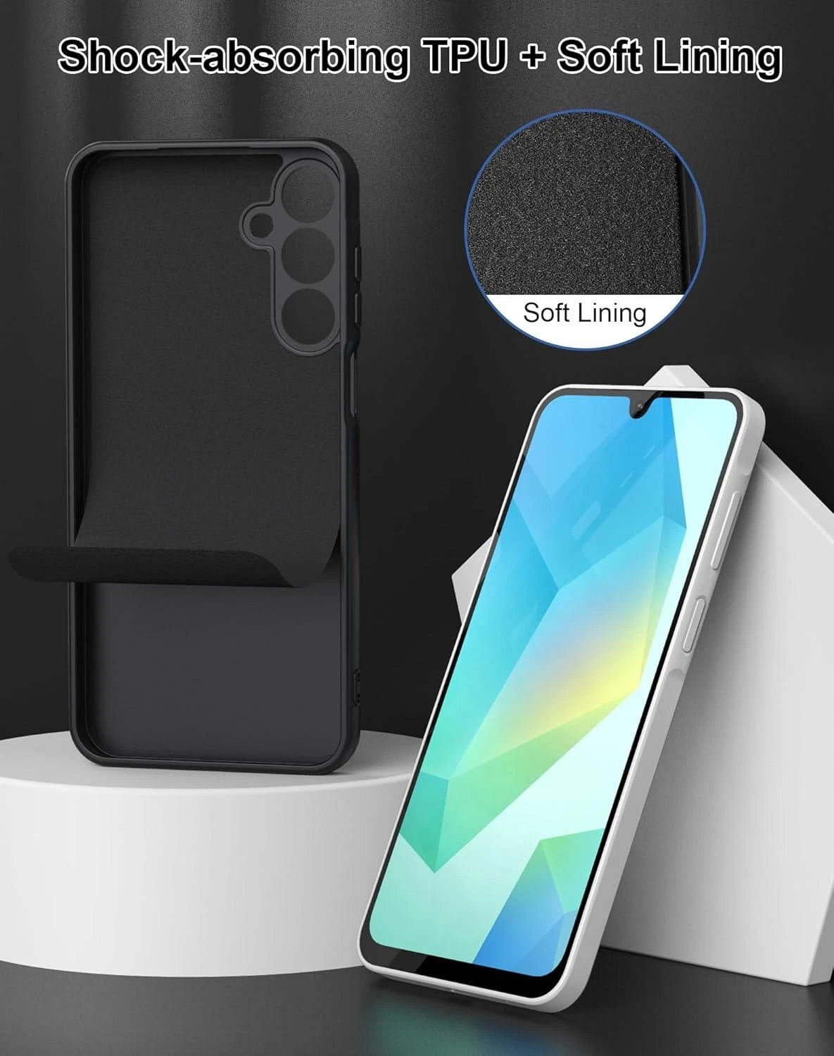 Gel Case For Samsung Galaxy S25edge | Silicon mate black cover