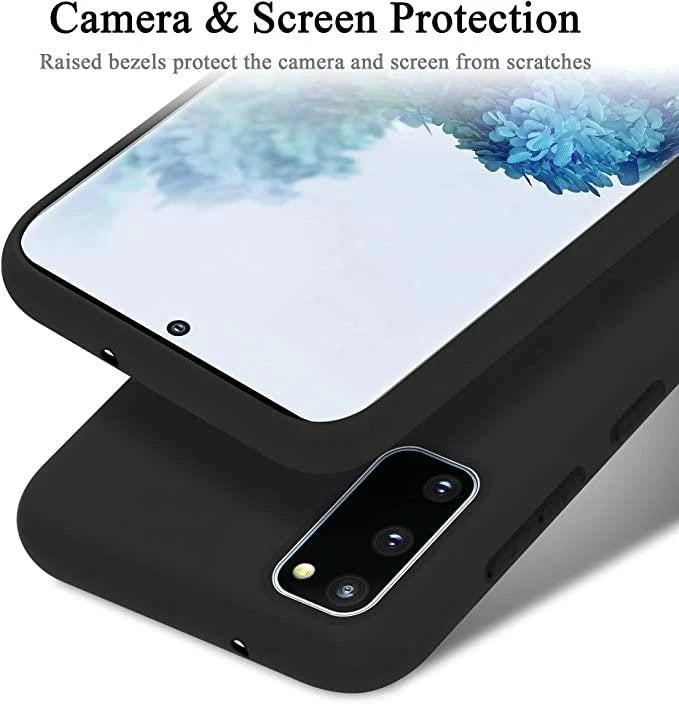 Gel Case For Samsung Galaxy S20 fe | Silicon mate black cover