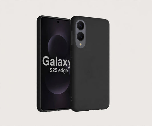 Gel Case For Samsung Galaxy S25edge | Silicon mate black cover