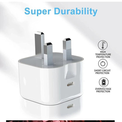 20W USB + Type-C plug Adapter