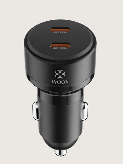 DUAL TYPE-C 40W Car Plug MX0145