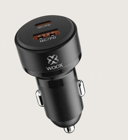 TYPE-C +USB  CAR PLUG 38W  MX0142
